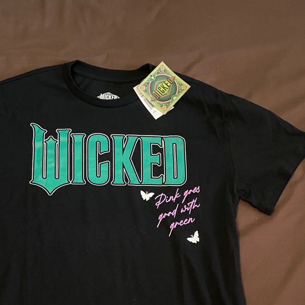 Wicked Black and Green Short Sleeve Tee